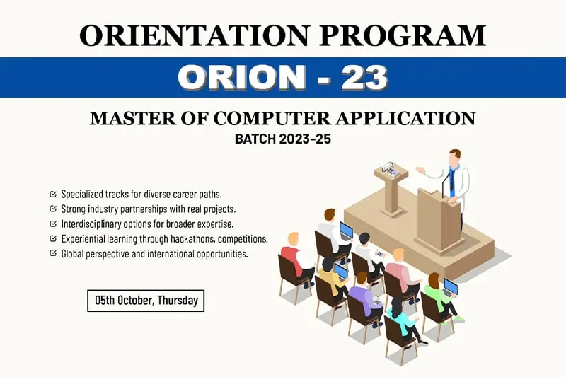 MCA Orientation program